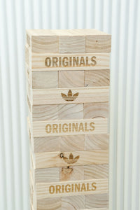 Giant Branded Tumbling Tower - The Confetti Gift Co