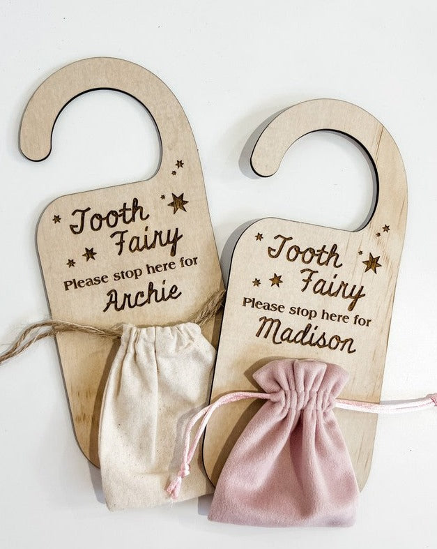 Tooth Fairy Door Hanger - The Confetti Gift Co