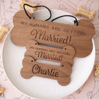 Bone Wedding Sign - The Confetti Gift Co