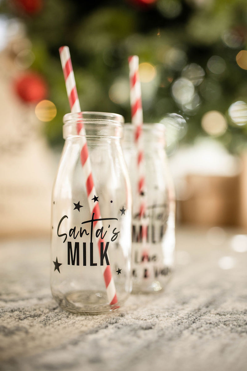 Santa's Milk Bottle - The Confetti Gift Co
