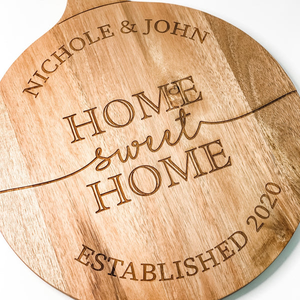 Home Sweet Home Cheeseboard - The Confetti Gift Co