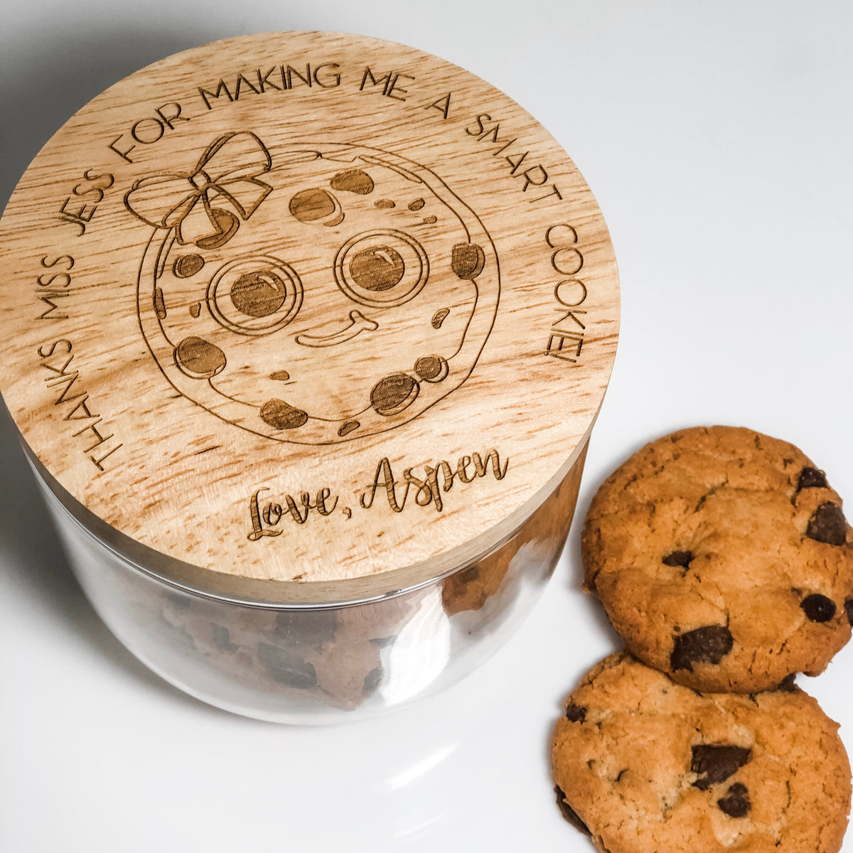 Personalised Smart Cookie Jar - The Confetti Gift Co
