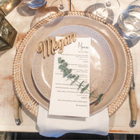 Laser Cut Place Cards - The Confetti Gift Co