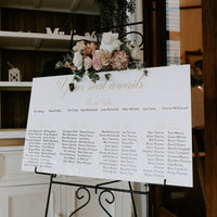 Seating Chart - 600mm x 900mm - The Confetti Gift Co