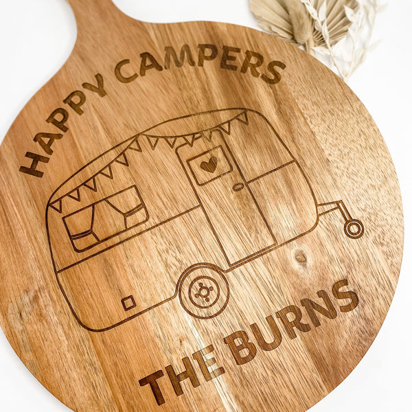 Happy Campers Cheeseboard - The Confetti Gift Co