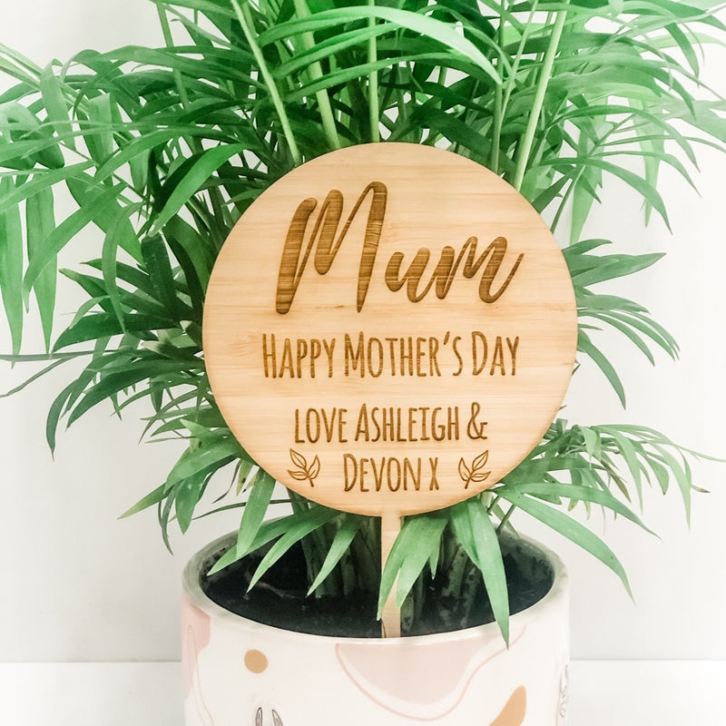 Personalised Plant Tag - The Confetti Gift Co