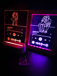 Spotify Scanning Night Light - The Confetti Gift Co