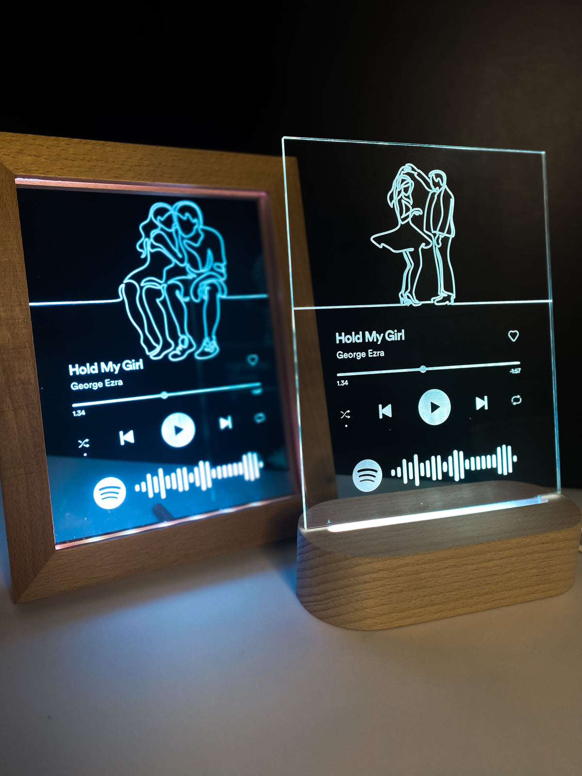 Spotify Scanning Night Light - The Confetti Gift Co