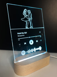 Spotify Scanning Night Light - The Confetti Gift Co