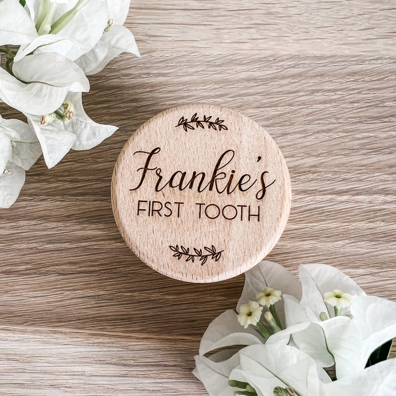First Tooth Keepsake Box - The Confetti Gift Co