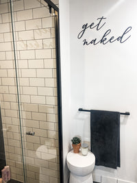 Get Naked Bathroom Lettering - The Confetti Gift Co