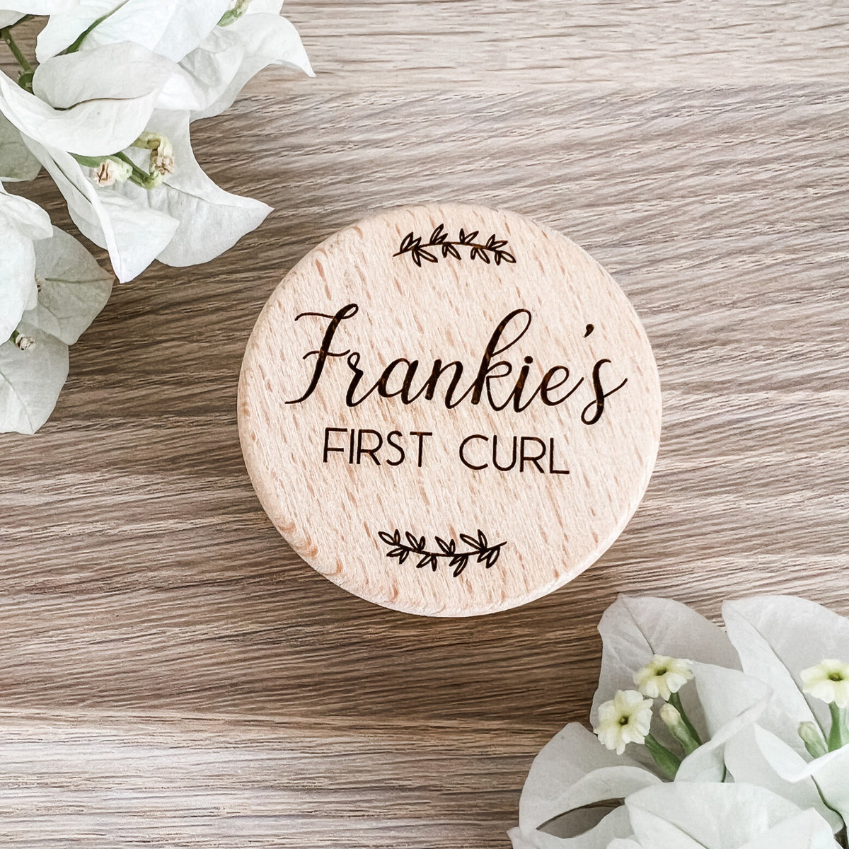 First Curl Keepsake Box - The Confetti Gift Co