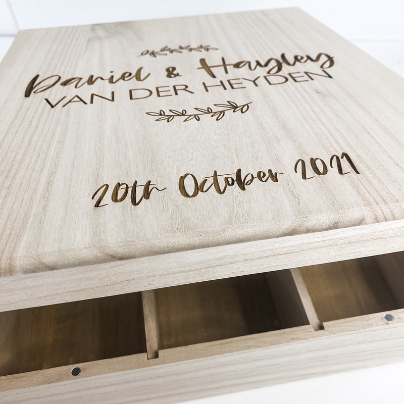 Wedding Memory Keepsake Box - The Confetti Gift Co