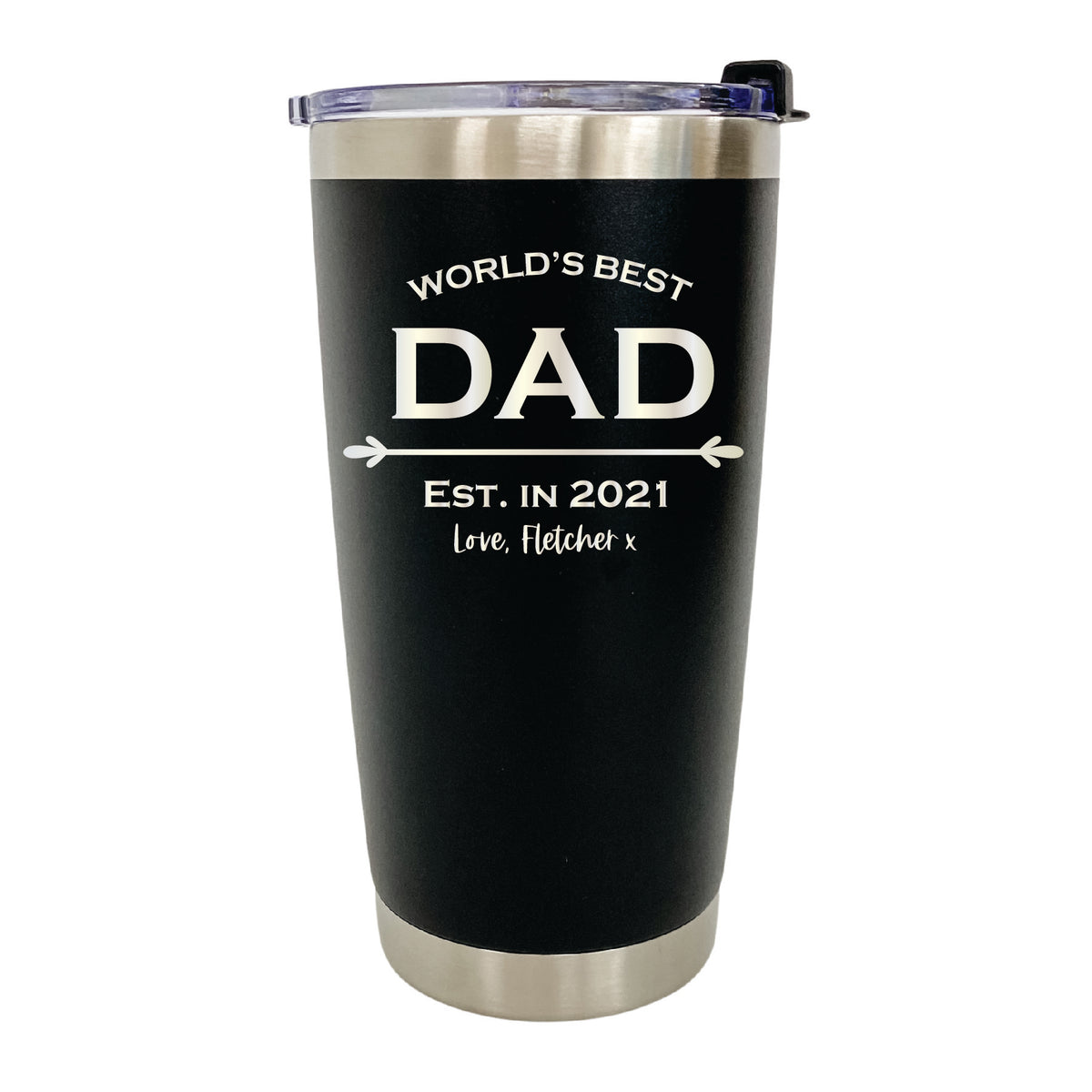 World's Best Dad Coffee Traveller Mug - The Confetti Gift Co